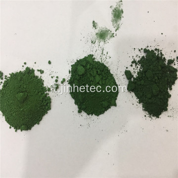 Verde ossido di cromo utilizzato come smalto